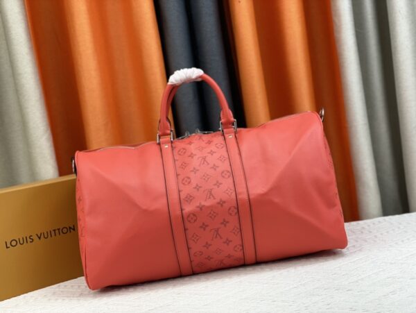 LOUIS VUITTON KEEPALL BANDOULIÈRE 50CM RED M59712 - Image 8