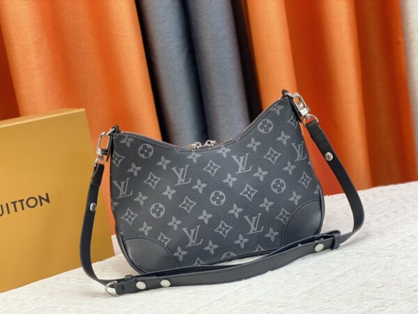 LOUIS VUITTON BOULOGNE BLACK LEATHER 27CM M45832 - Image 8