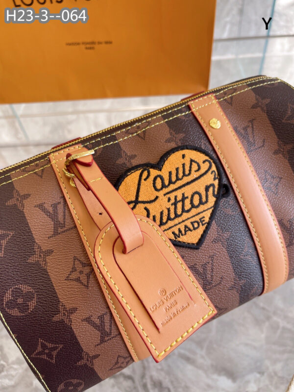 LOUIS VUITTON BOLSA CITY KEEPALL BROWN 28CM M45963 - Image 7