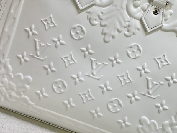 LOUIS VUITTON ORNAMENTS CAPSULE SAC PLAT WHITE 34CM M21841 - Image 7