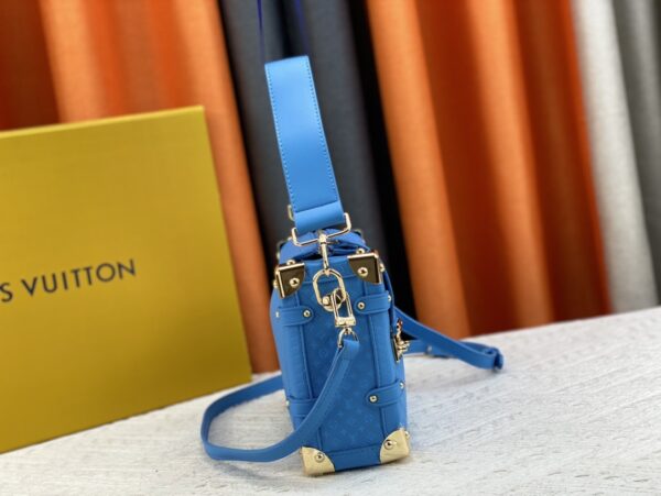 LOUIS VUITTON SIDE TRUNK MONOGRAM IN FULL BLUE 24.5CM M46358 - Image 7