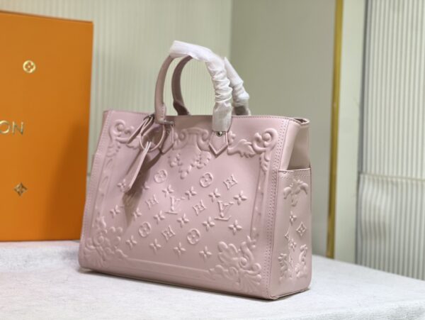 LOUIS VUITTON ORNAMENTS CAPSULE SAC PLAT LIGHT PINK 34CM M21841 - Image 8
