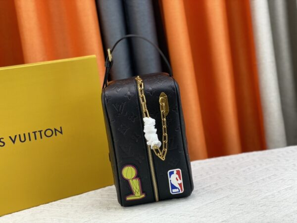 LOUIS VUITTON X NBA CLOAKROOM DROP KIT BLACK 24CM M58515 - Image 8