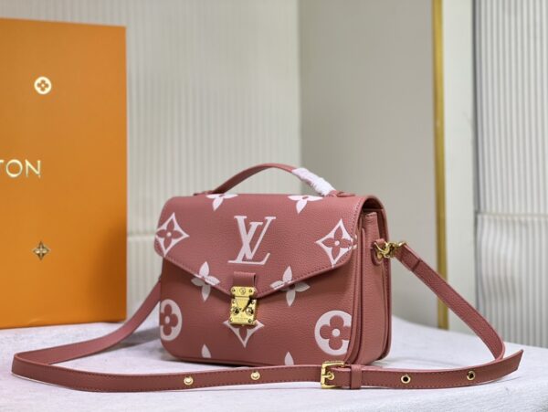 LOUIS VUITTON POCHETTE MÉTIS DARK PINK 25CM M46302 - Image 8