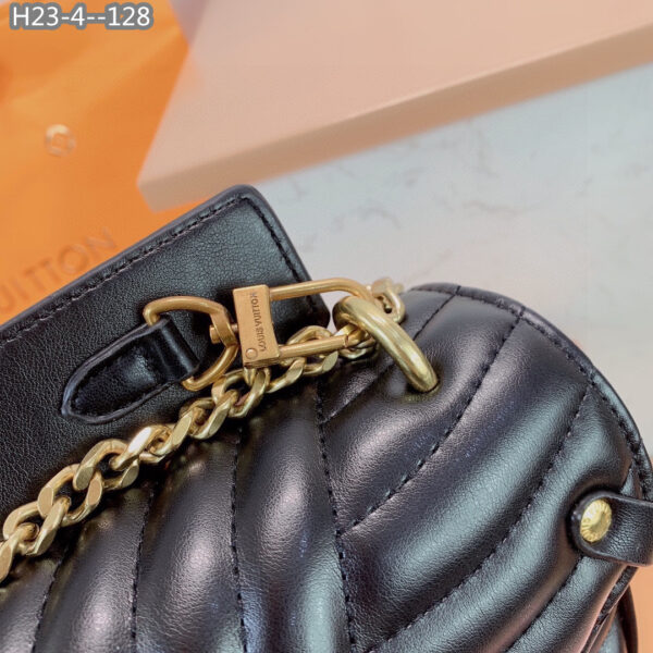 LOUIS VUITTON NEW WAVE CHAIN BAG BLACK 25CM M55206 - Image 8