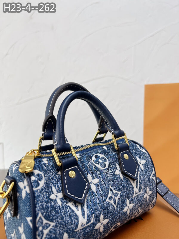 LOUIS VUITTON SPEEDY DENIM BAG CHARM 17CM M00546 - Image 8