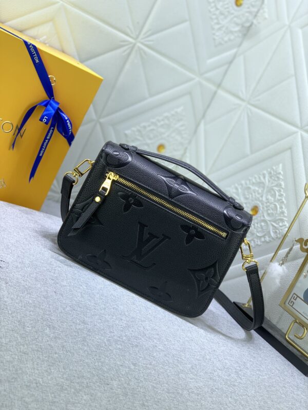 LOUIS VUITTON POCHETTE MÉTIS BLACK 25CM - Image 8