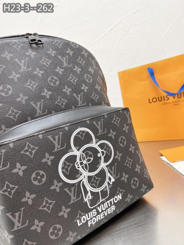 LOUIS VUITTON APOLLO BACKPACK MONOGRAM VIVIENNE ECLIPSE BLACK 37CM - Image 7