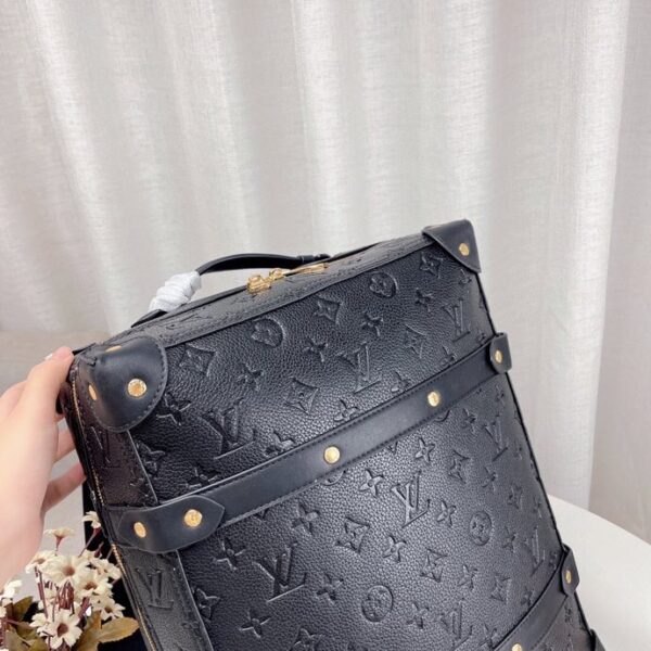 LOUIS VUITTON SOFT TRUNK BACKPACK MONOGRAM PM BLACK 35CM M44752 - Image 8