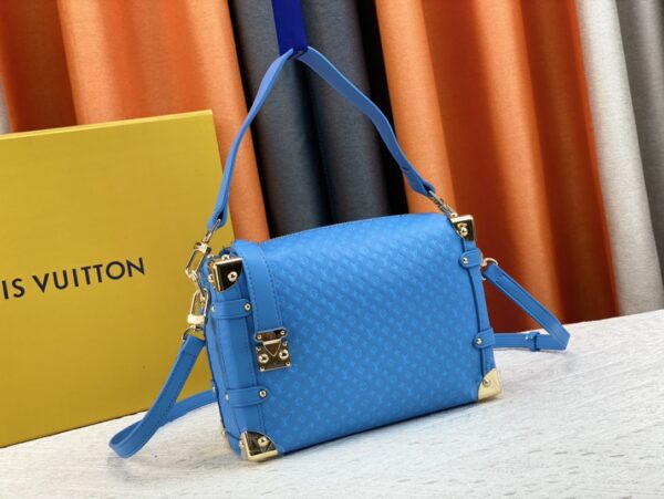 LOUIS VUITTON SIDE TRUNK MONOGRAM IN FULL BLUE 24.5CM M46358 - Image 8