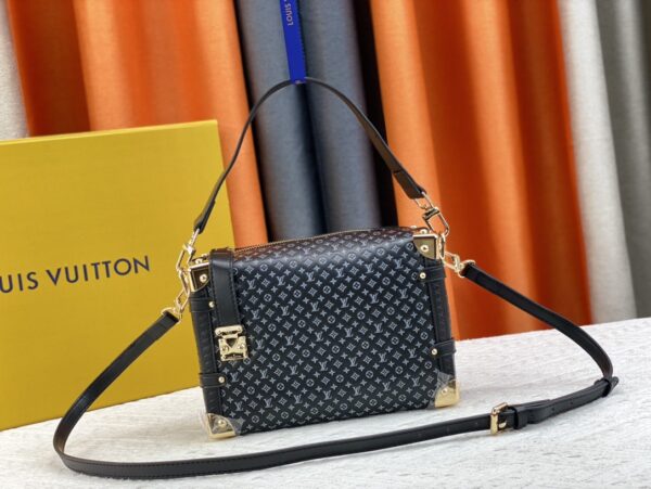 LOUIS VUITTON SIDE TRUNK MONOGRAM IN FULL BLACK 24.5CM M46358 - Image 9