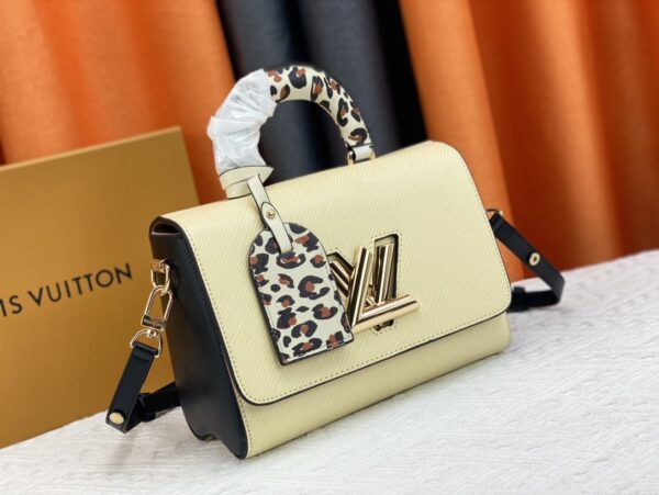 LOUIS VUITTON TWIST MM YELLOW 23CM - Image 9