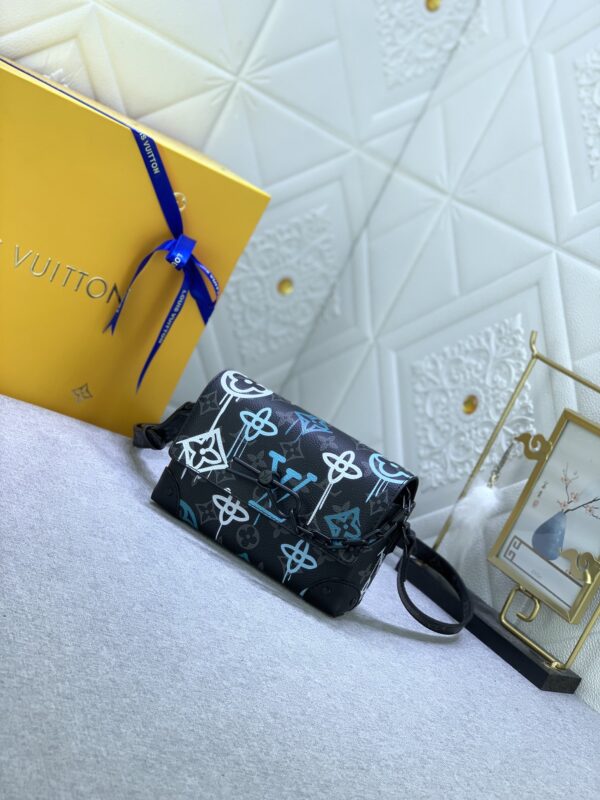 LOUIS VUITTON STEAMER GRAFFITI PATTERN IN GREEN 18CM M81852 - Image 9