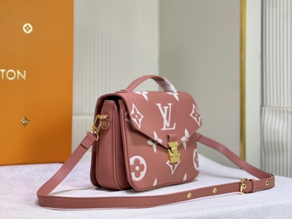 LOUIS VUITTON POCHETTE MÉTIS DARK PINK 25CM M46302 - Image 9