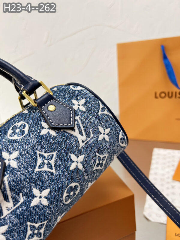 LOUIS VUITTON SPEEDY DENIM BAG CHARM 17CM M00546 - Image 9