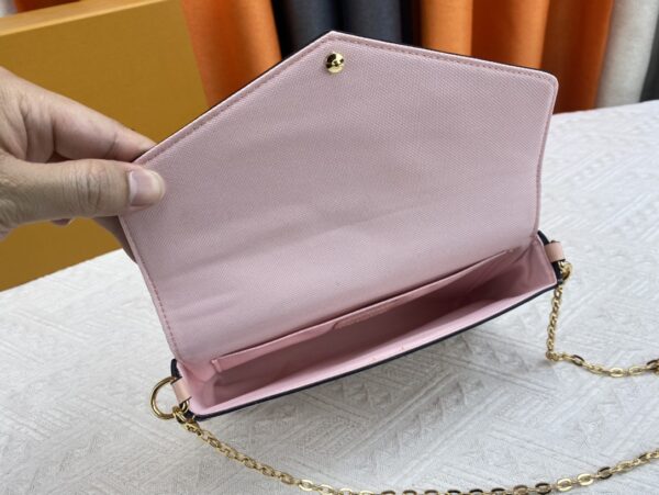 LOUIS VUITTON POCHETTE FÉLICIE NUDE COLOR 21CM M61293 - Image 8