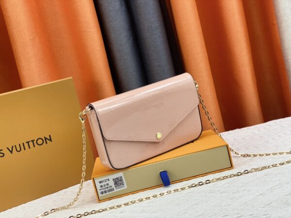 LOUIS VUITTON POCHETTE FÉLICIE NUDE COLOR 21CM M61293 - Image 2