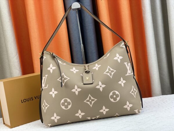 LOUIS VUITTON CARRYALL BEIGE 39CM M46298 - Image 7