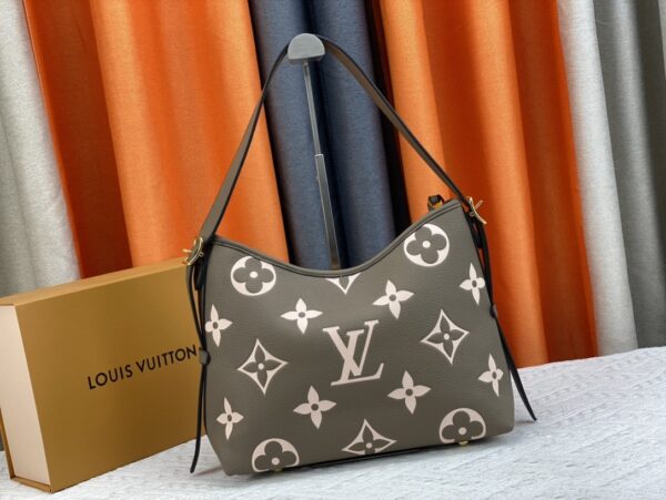 LOUIS VUITTON CARRYALL PM DARK BEIGE 29CM M46298 - Image 6
