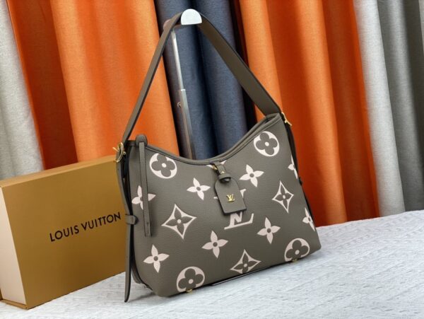 LOUIS VUITTON CARRYALL PM DARK BEIGE 29CM M46298 - Image 7