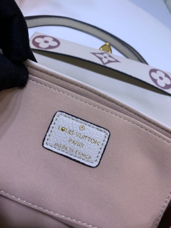 LOUIS VUITTON FAVOURITE BAG CREAM BROWN 24CM M46393 - Image 6