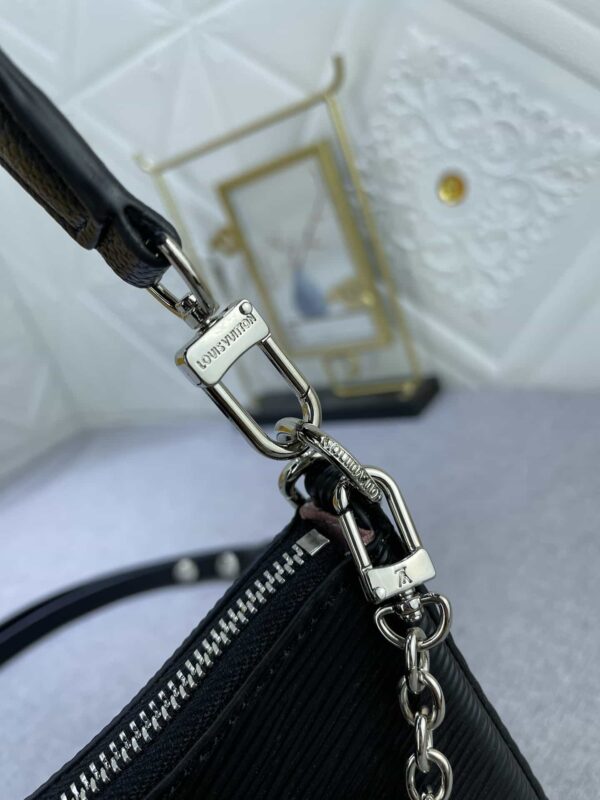LOUIS VUITTON MARELLE QUARTZ BLACK 19 CM - Image 8