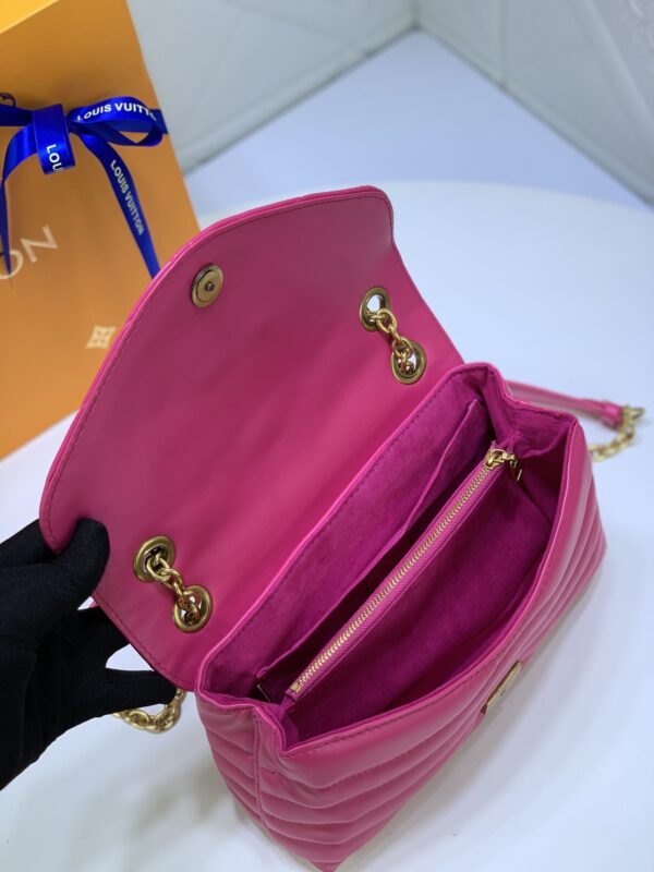 LOUIS VUITTON NEW WAVE CHAIN BAG MM PINK 24CM M59349 - Image 3