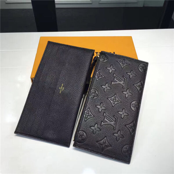 LOUIS VUITTON FÉLICIE POCHETTE BLACK M64064 - Image 5