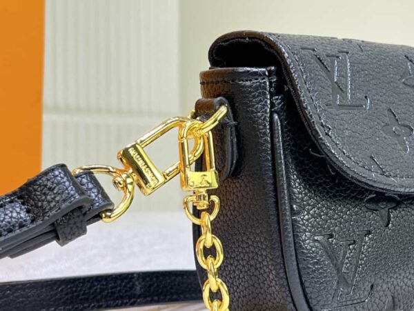 LOUIS VUITTON IVY WALLET ON CHAIN BAG BLACK M81911 - Image 4