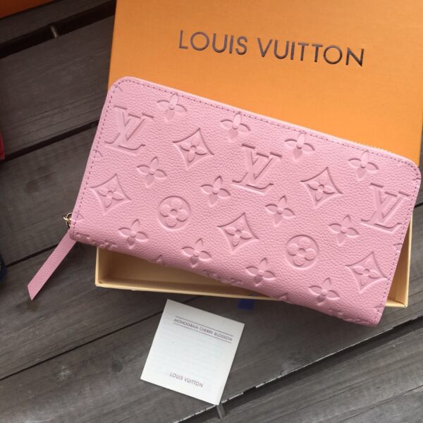LOUIS VUITTON ZIPPY WALLET MONOGRAM PINK - Image 2