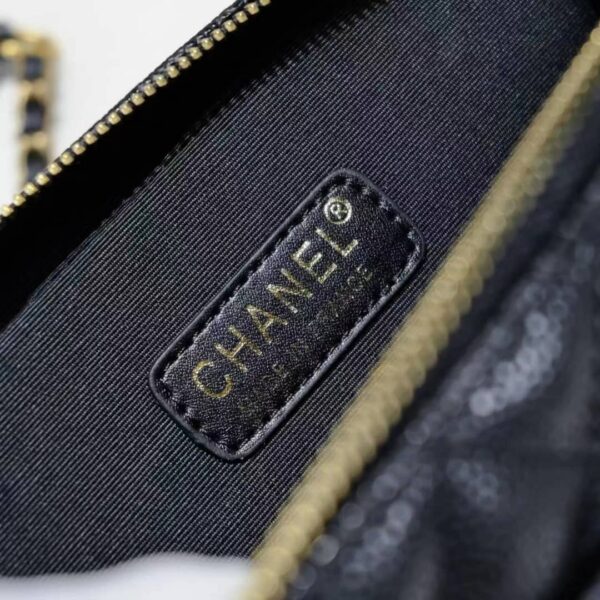 CHANEL VANITY WITH HANDLE BLACK 19CM - Image 9