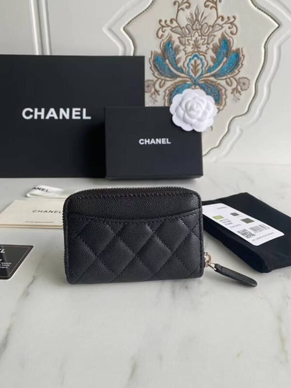 CHANEL CLASSIC ZIPPED COIN WALLET 11CM - Image 2