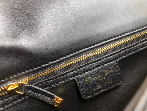 DIOR LARGE CARO IN BLACK BAG 28CM M9243UWHC - Image 5