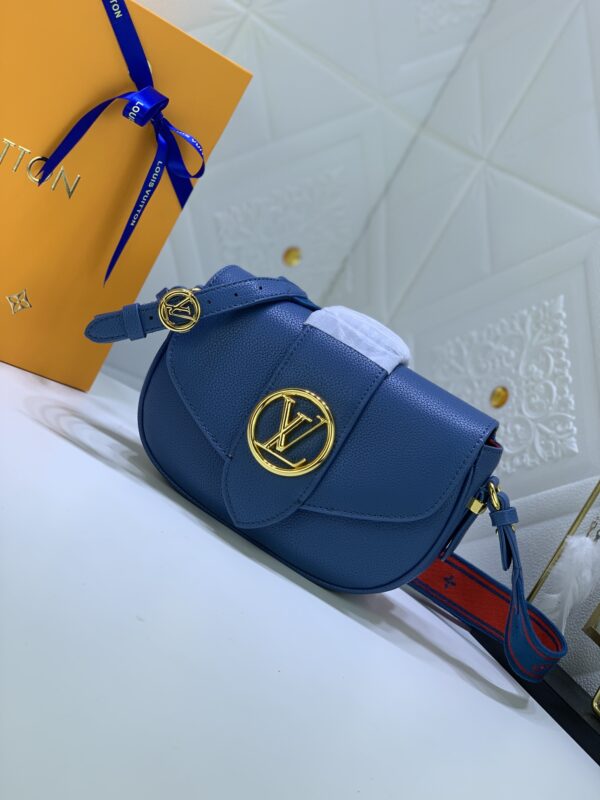 LOUIS VUITTON LV PONT 9 SOFT PM BLUE M58964 - Image 4