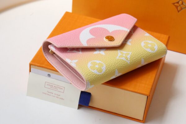 Louis Vuitton Monogram Victorine Wallet Pink M80387 - Image 9