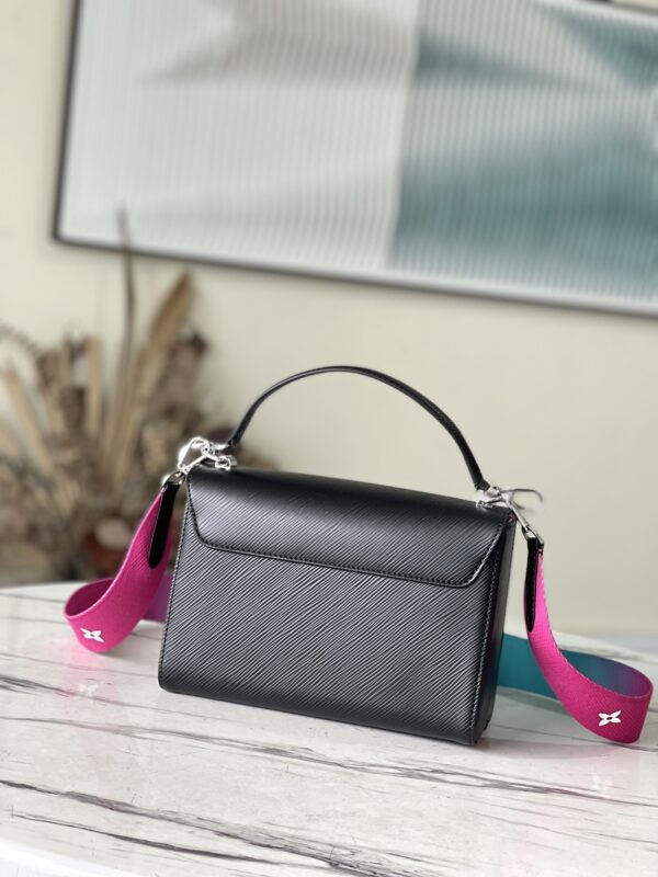LOUIS VUITTON TWIST MM 23CM BLACK M59416 - Image 8