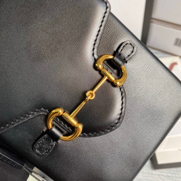Gucci Horsebit 1955 mini bag 625615 0YK0G 1000 - Image 8