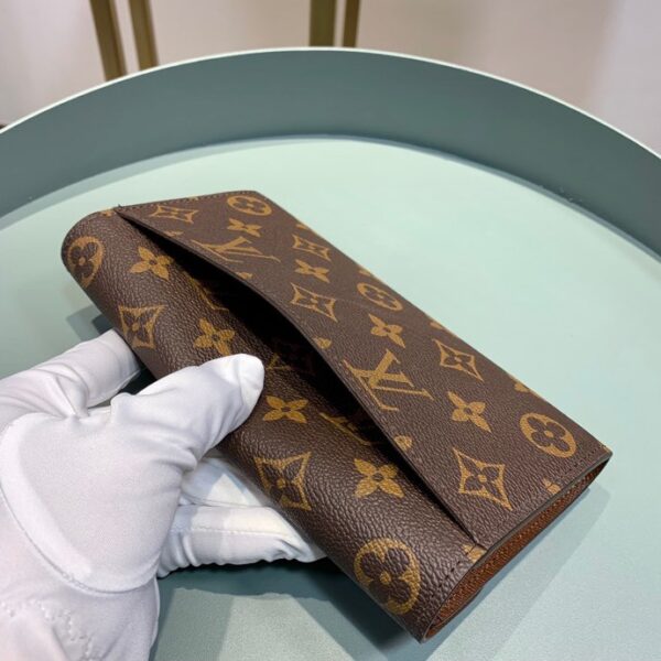Louis Vuitton Monogram Sarah Wallet 19cm Brown M60531 - Image 3