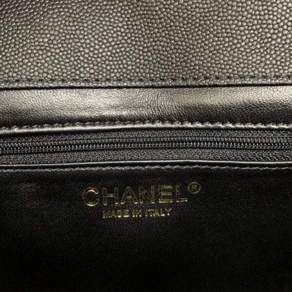 CHANEL MINI BUSINESS AFFINITY BLACK 19CM - Image 8