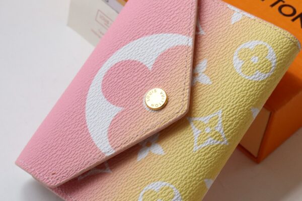 Louis Vuitton Monogram Victorine Wallet Pink M80387 - Image 7