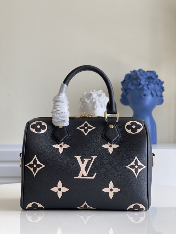 LOUIS VUITTON SPEEDY BANDOULIÈRE 25 BAG BLACK M58947 - Image 3
