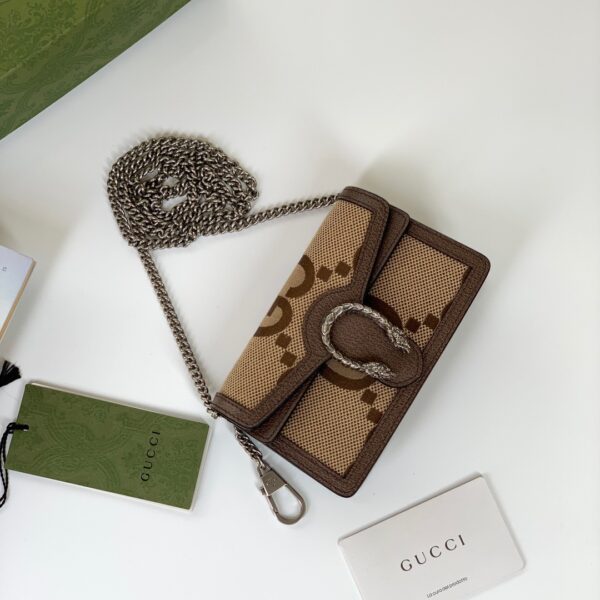 GUCCI DIONYSUS OVERSIZED GG MINI BAG 18CM 476432 UKMBN 2572 - Image 2