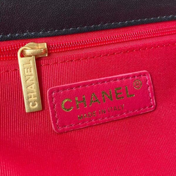CHANEL CROSSBODY BAG BLACK 22CM AS2634 - Image 7