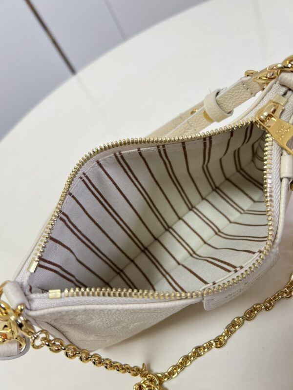 LOUIS VUITTON EASY POUCH ON STRAP 19CM WHITE M81066 - Image 9