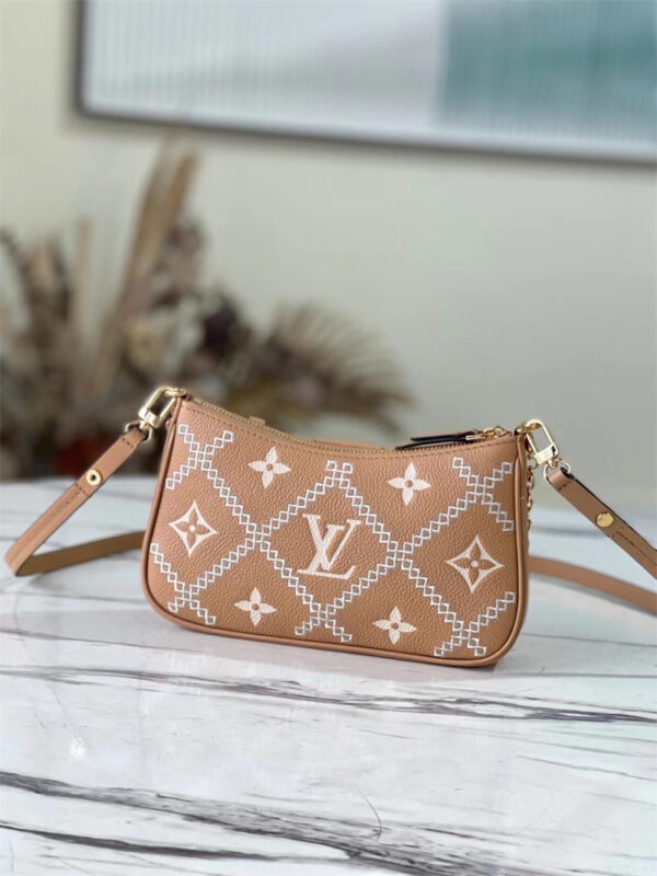 LOUIS VUITTON EASY POUCH ON STRAP 19CM BEIGE M81137 - Image 6