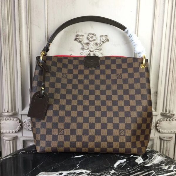 LOUIS VUITTON DAMIER AZUR GRACEFUL PM 35CM N44044 - Image 2