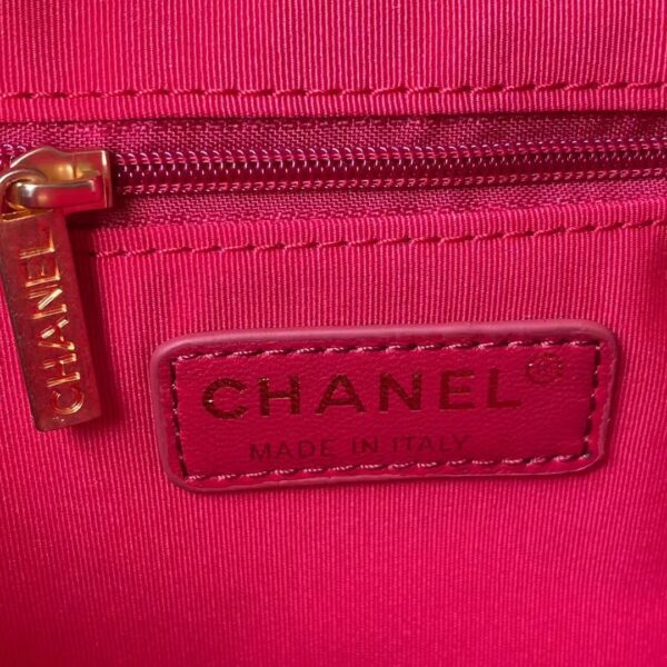 CHANEL BACKPACK BLACK AS3108 - Image 6