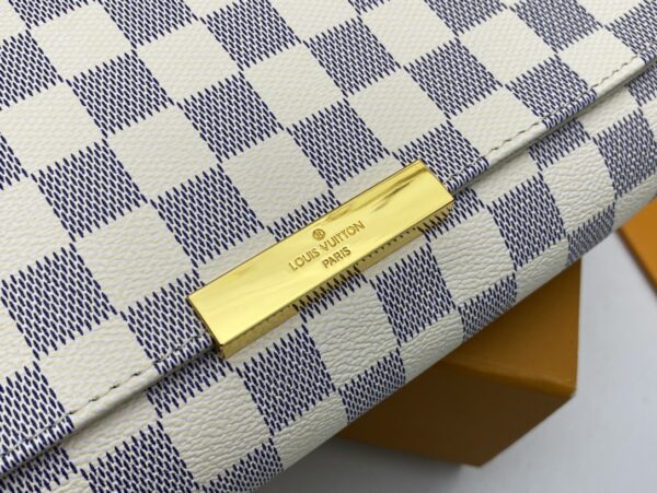 LOUIS VUITTON WOMEN'S FAVORITE MM DAMIER AZUR 24CM - Image 2