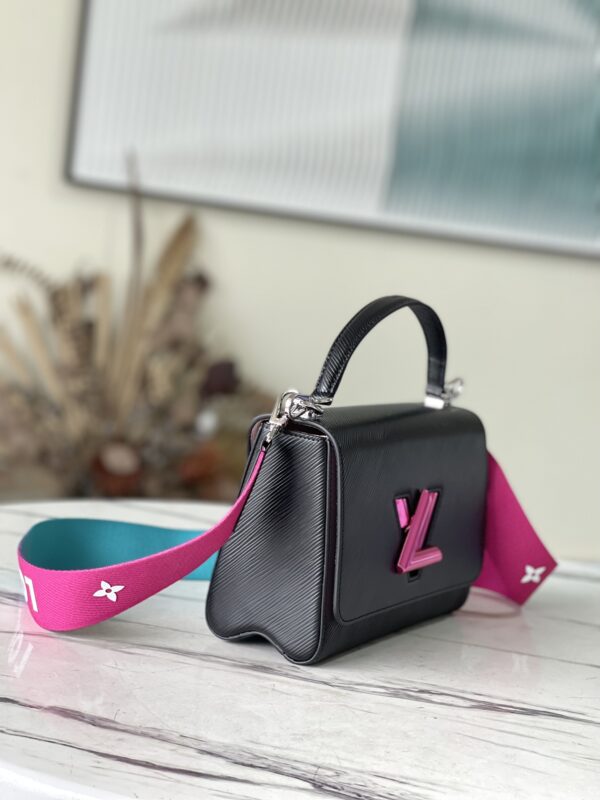 LOUIS VUITTON TWIST MM 23CM BLACK M59416 - Image 3