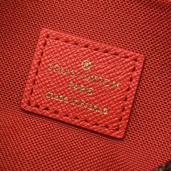 LOUIS VUITTON FÉLICIE POCHETTE DAMIER AZUR 21cm N63032 - Image 3